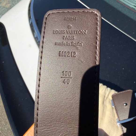 Louis Vuitton Reversible Damier Ebene Belt - Picture 2 of 6